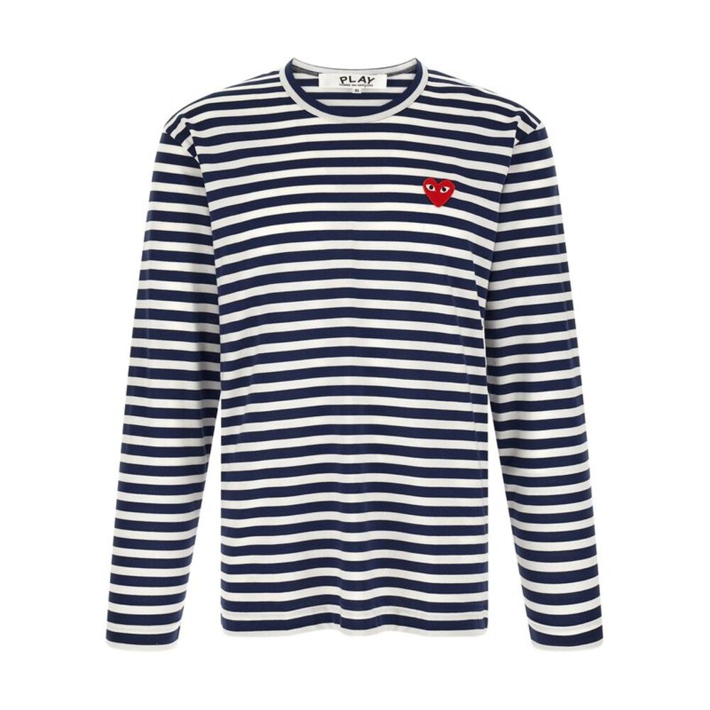 Comme Des Garçons Play Multicolor Cotton Men's T-Shirt